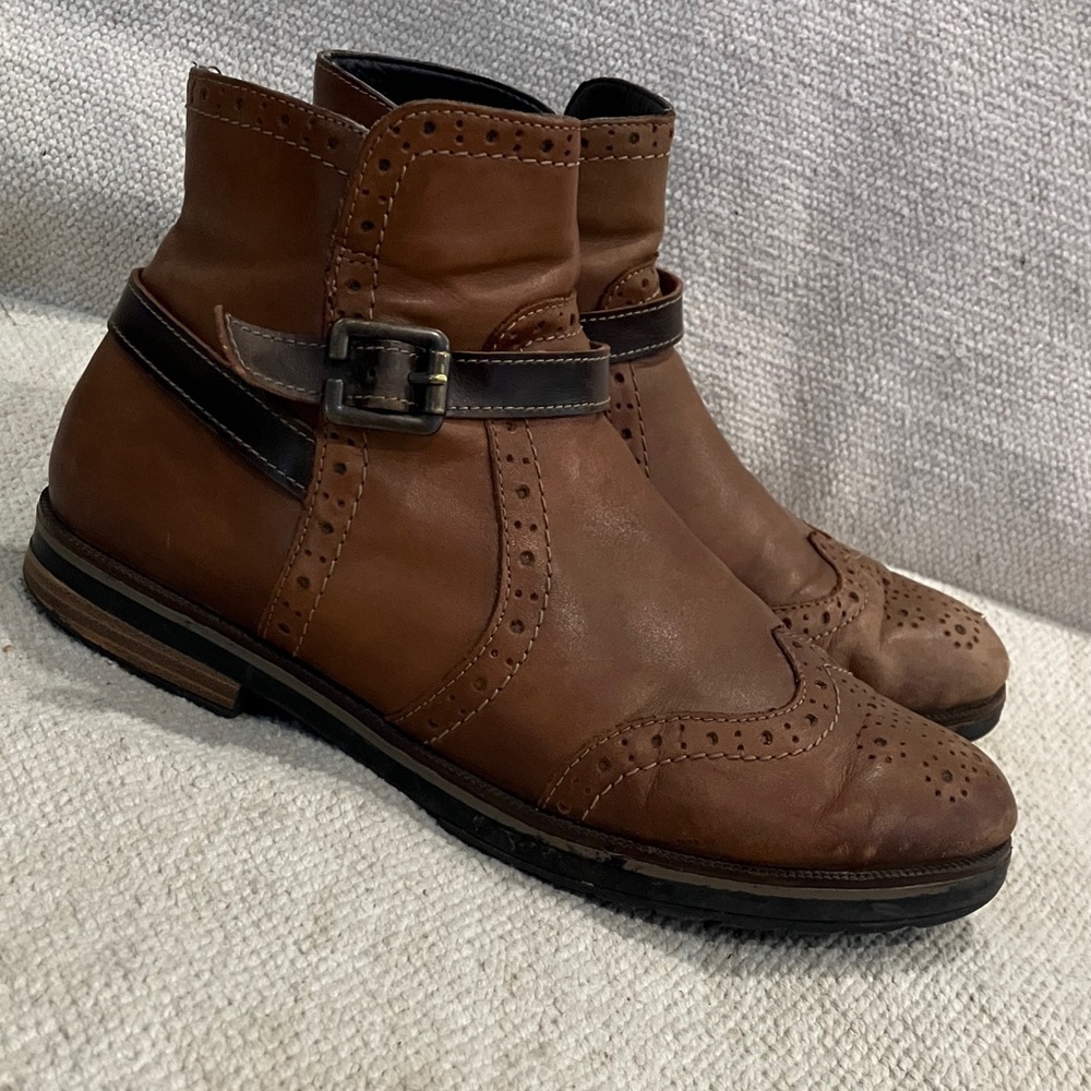 Remonte Tan Leather women’s Boots